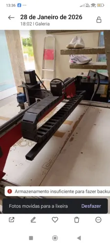 Router CNC 1,20 x 1,00 - Pronta para Trabalhar