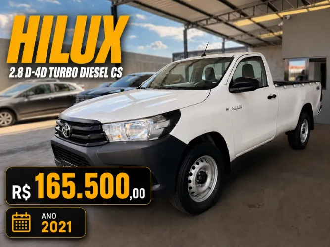 Toyota Hilux CS D4-d 4X4 2.5 16V 102cv TB Dies. 2021