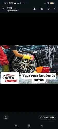 Vaga para lavador