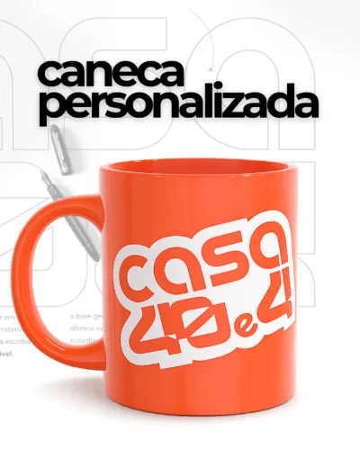 CANECA PERSONALIZADA COM NOME, FOTO OU LOGOTIPO | PRESENTE CRIATIVO