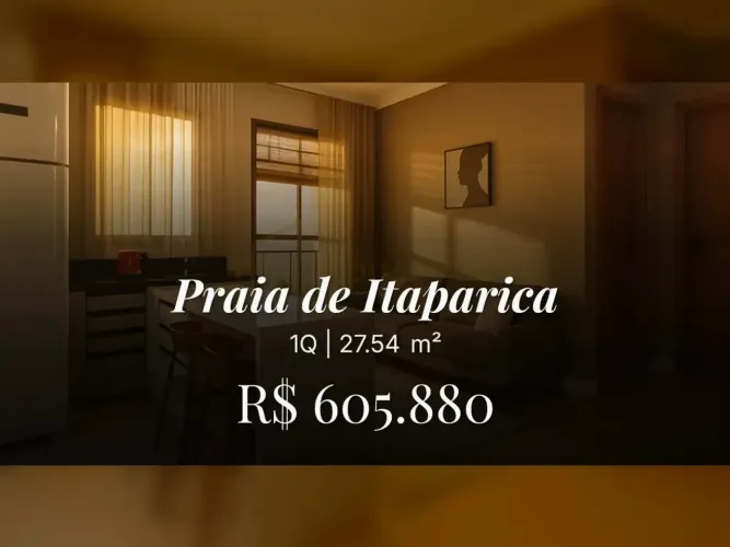 Viva com estilo: Studio em Praia de Itaparica, localização privilegiada