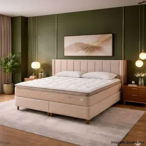 COLCHÃO LANCASTER CASAL D-33 138X188X30 (NOVO A PRONTA ENTREGA)