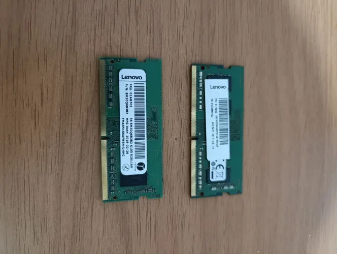Memória Lenovo, DDR4, Notebook, 2X4GB = 8 GB