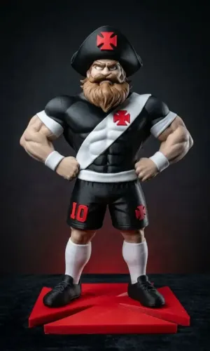 Mascote do Vasco da Gama 3D