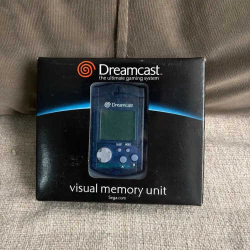 VMU Dreamcast Azul Translúcido Lacrado