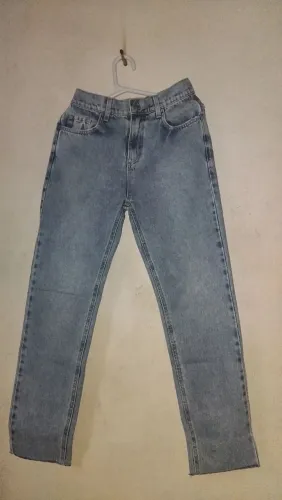 Calça Jeans feminina azul claro