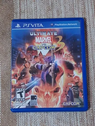 Jogo original Playstation Vita PSVita Ultimate Marvel vs Capcom 3. Envio OLX PAY 
