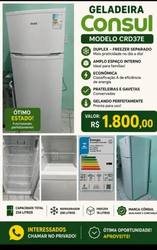 Geladeira consul CRD37