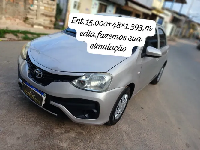 Toyota Etios X 1.3 Flex 16V 5P Mec. 2018
