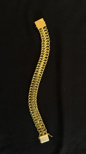 Pulseira de ouro 18k