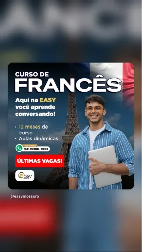 Curso de Francês em 12 meses!