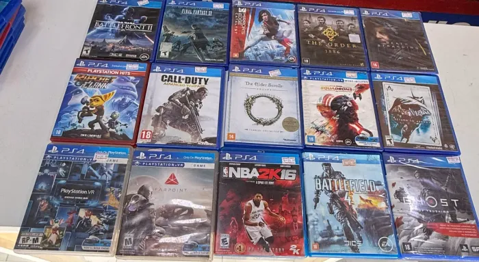 Jogos de PS4 apartir de 20 reais preços fixos na descrição 