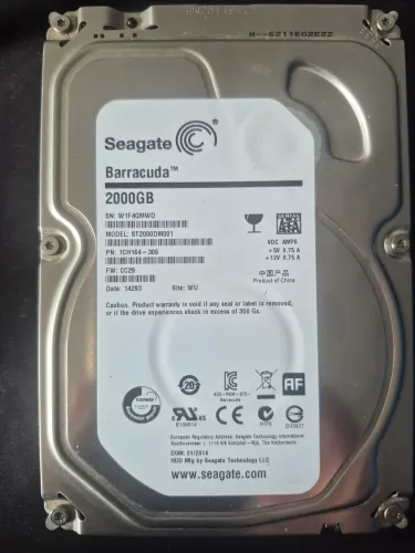 HD SEAGATE BARRACUDA 2TB