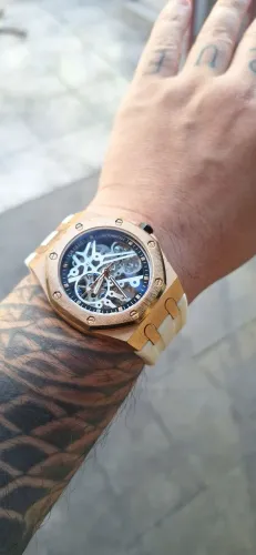Relogio Masculino Kinyued Automático Skeleton