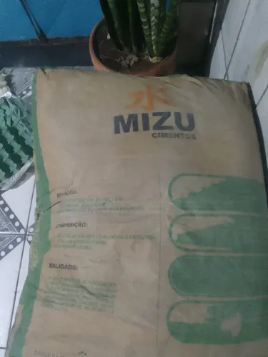 4 saco de cimento mizu
