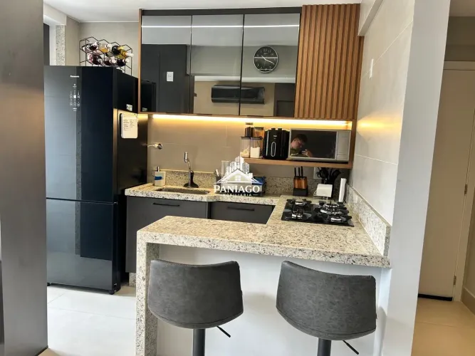 Apartamento Porteira Fechada com 2 Quartos para Alugar em Frente ao Shopping Pan