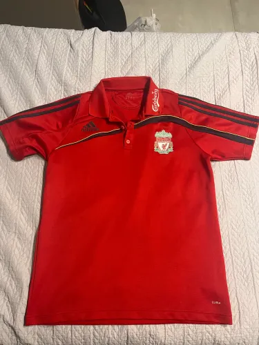 Camisa Polo Liverpool Adidas 2009 Dry-Fit