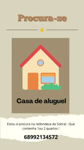 Procurando uma casa