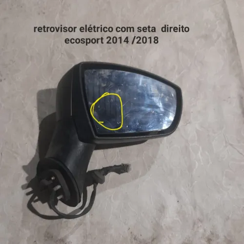 Retrovisor ecosport eletrico com pisca 2014 original