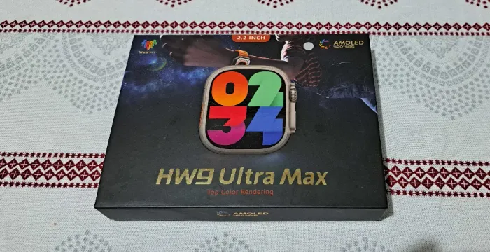 Smartwatch HW9 Ultra Max - Tela AMOLED