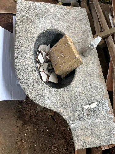 Pia de banheiro 55x99cm