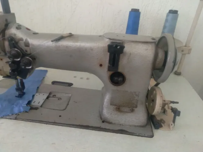 Máquina reta industrial 2 agulhas DURKOOP
