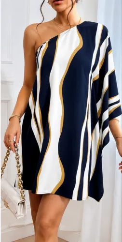 Vestido manga nula