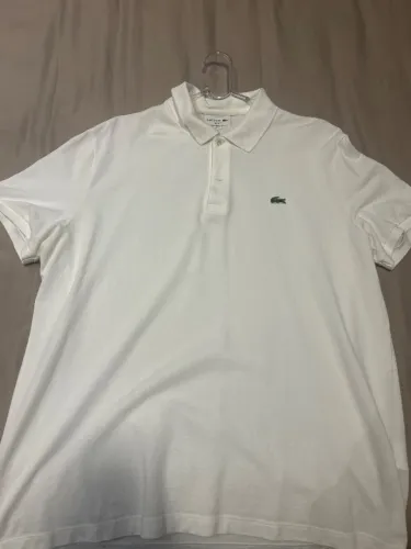Camiseta Polo Lacoste Branca - GGG