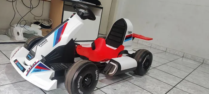 Kart bandeirantes 12v 3 velocidades semi novo