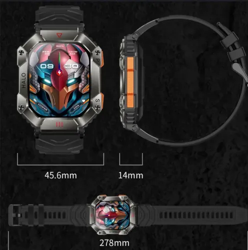 Relógio Inteligente Smartwatch Chamada Bluetooth Esporte Tws