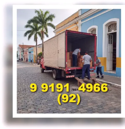 Frete bau na Cidade Nova, Novo Aleixo, Alvorada, Adrianópolis, Tarumã e Chapada