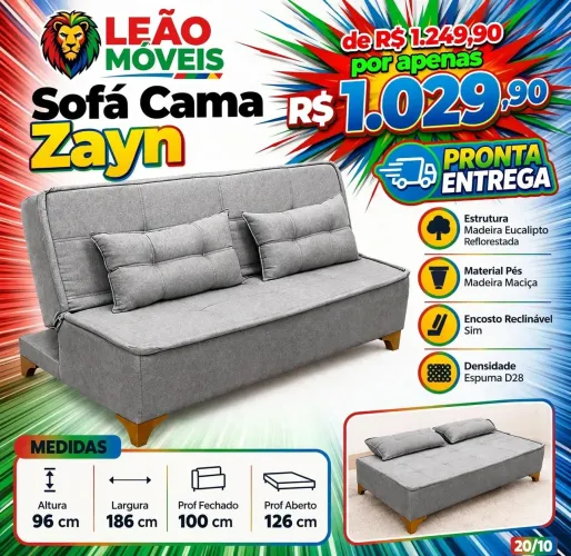 Sofá Cama Zyan