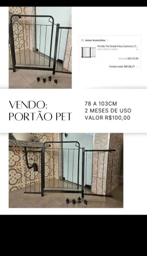 Vendo Portão Pet