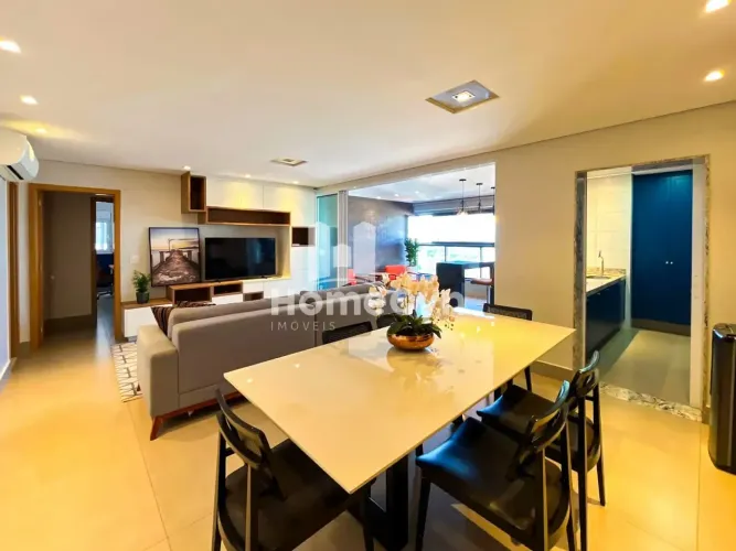 Apartamento Alto Padrão para locação Mobiliado e Decorado | Residencial Maxxi 135 Marista.