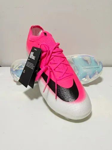 Chuteira Campo NIKE Air Zoom Mercurial Vapor 17 FG Breakout Rosa - Tam 41