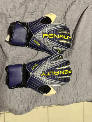Luva Goleiro Modelo Delta Rollfinger Juvenil Marca Penalty