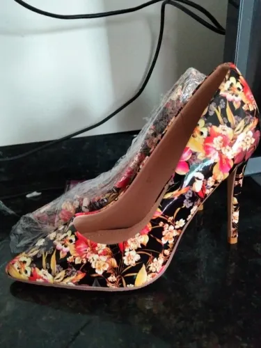 Scarpin florido