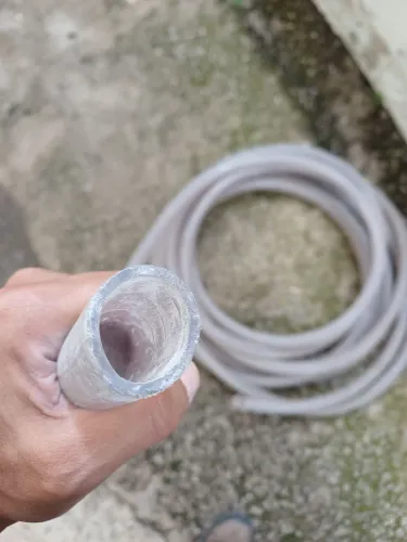Tubo Cano Mangueira silicone grossa com 10 m 3 cm de diâmetro