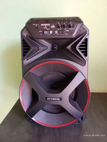 Caixa de som mondial cm 250