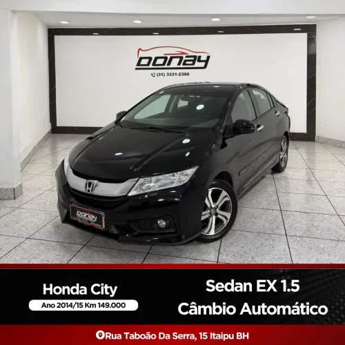 Honda City Sedan EX 1.5 Flex 16V 4P Aut. 2015