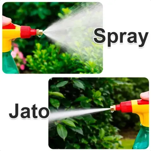 Bomba Pulverizadora manual para garrafa PET Multiuso: regar plantas, lavar carro