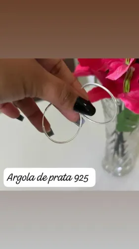 Brinco de prata 925