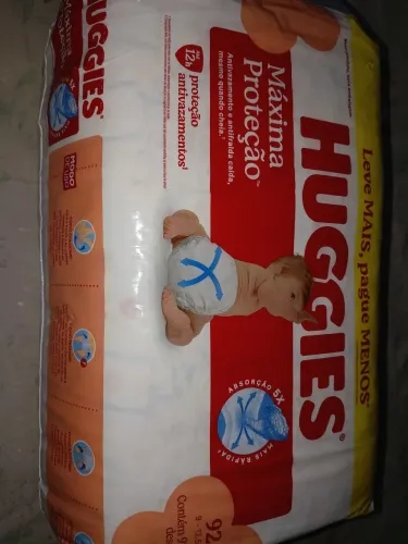 Fralda Huggies Máxima Proteção 