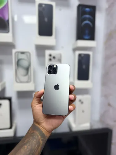 IPHONE 12 PRO MAX 128GB GRAFITE<br>CAMERA NOVA<br>R$ 1.999,00