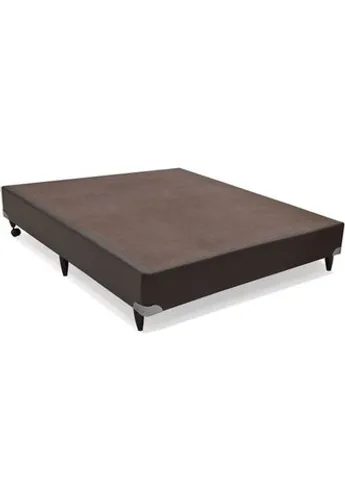 Base Box Casal Marrom Korino Frete Grátis - Até 12x S/ Juros