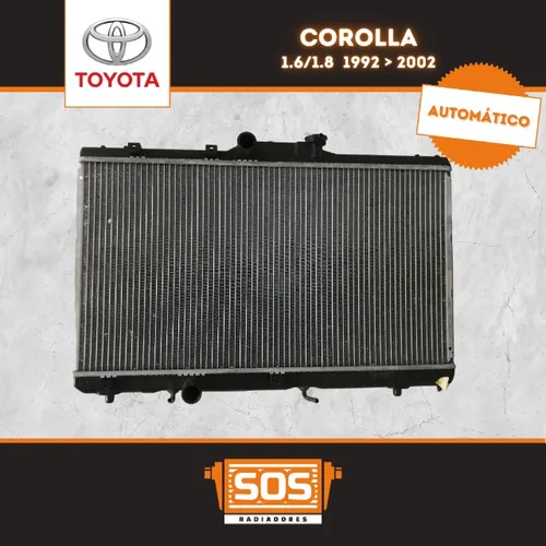 Radiador Toyota Corolla (AUT) 1992/2002