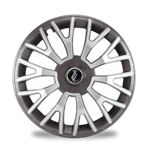 Jogo 4 Peças - Calota Aro 14 Triton Graphite / Silver - Elitte