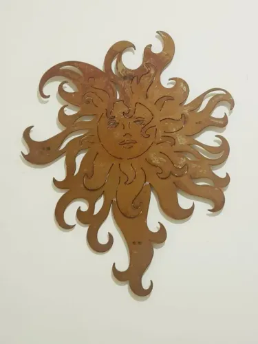 Sol painel decorativo Ferro 49cm