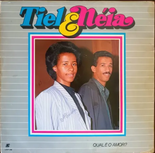 Lp Disco de Vinil Gospel Evangélico Tiel e Néia - Qual é o amor - Raro