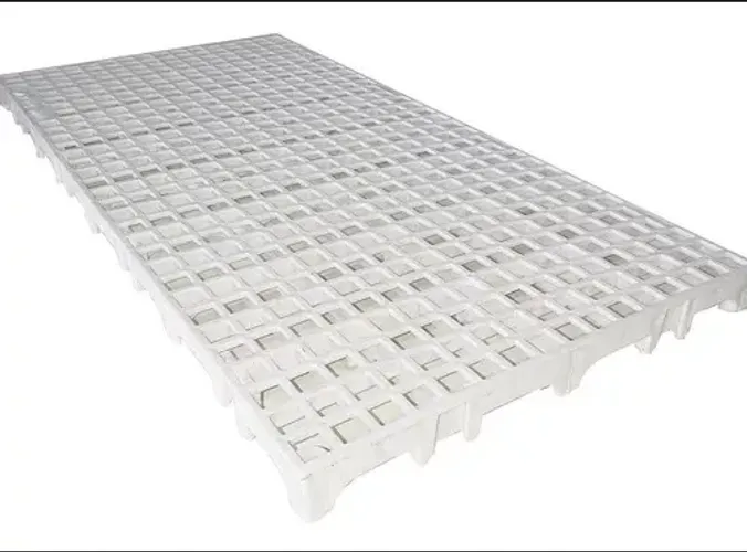 Pallet Estrado palet de Plástico 25x50cm Palete Branco